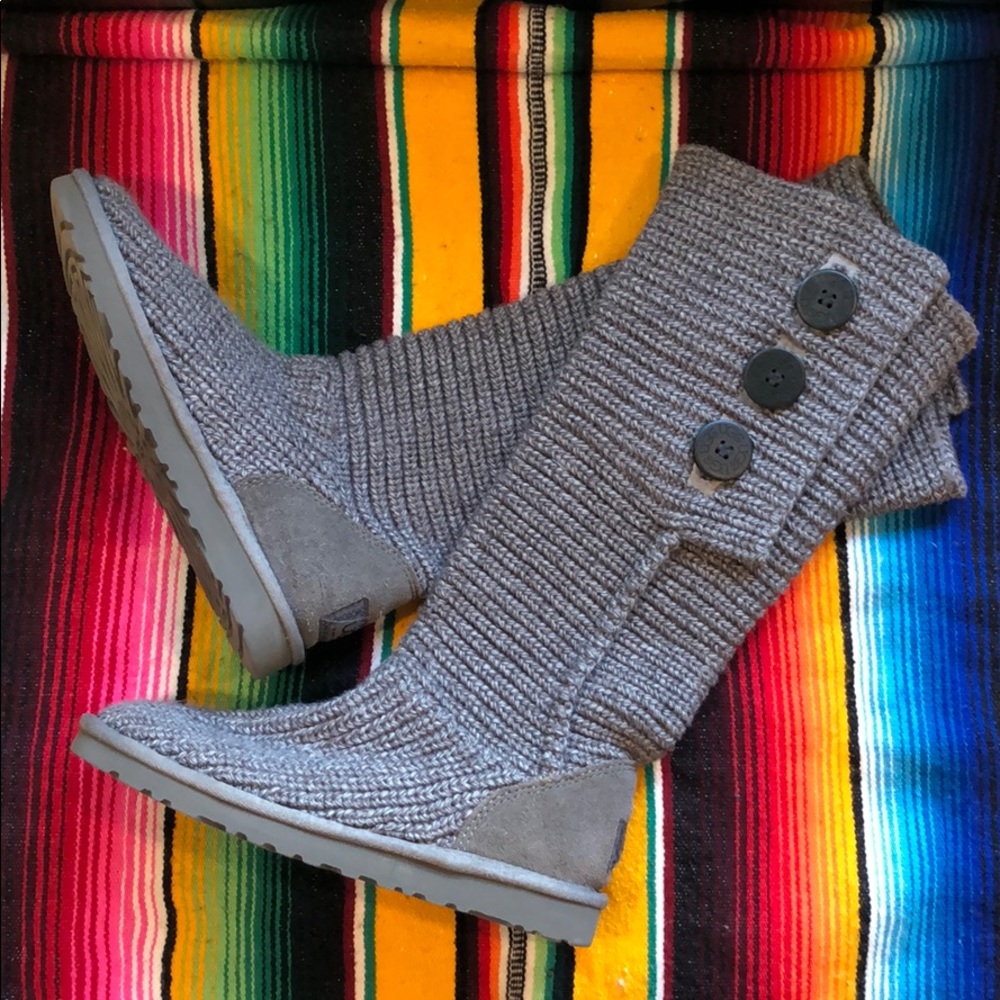 UGG Women’s Grey Cardy Boots